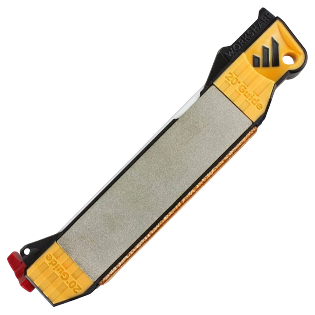 Afilador de cuchillos de campo guiado de 5 caras Work Sharp