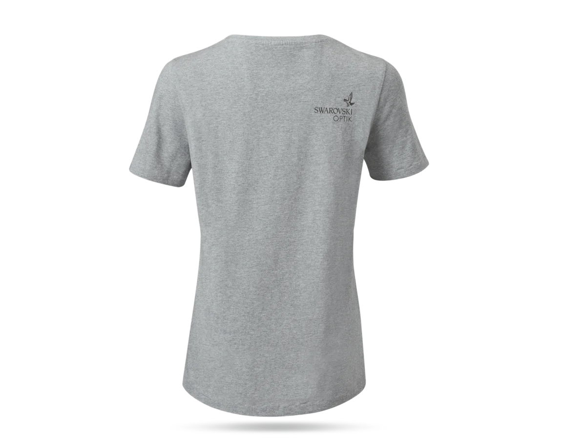 Camiseta mujer con aves Swarovski Optik