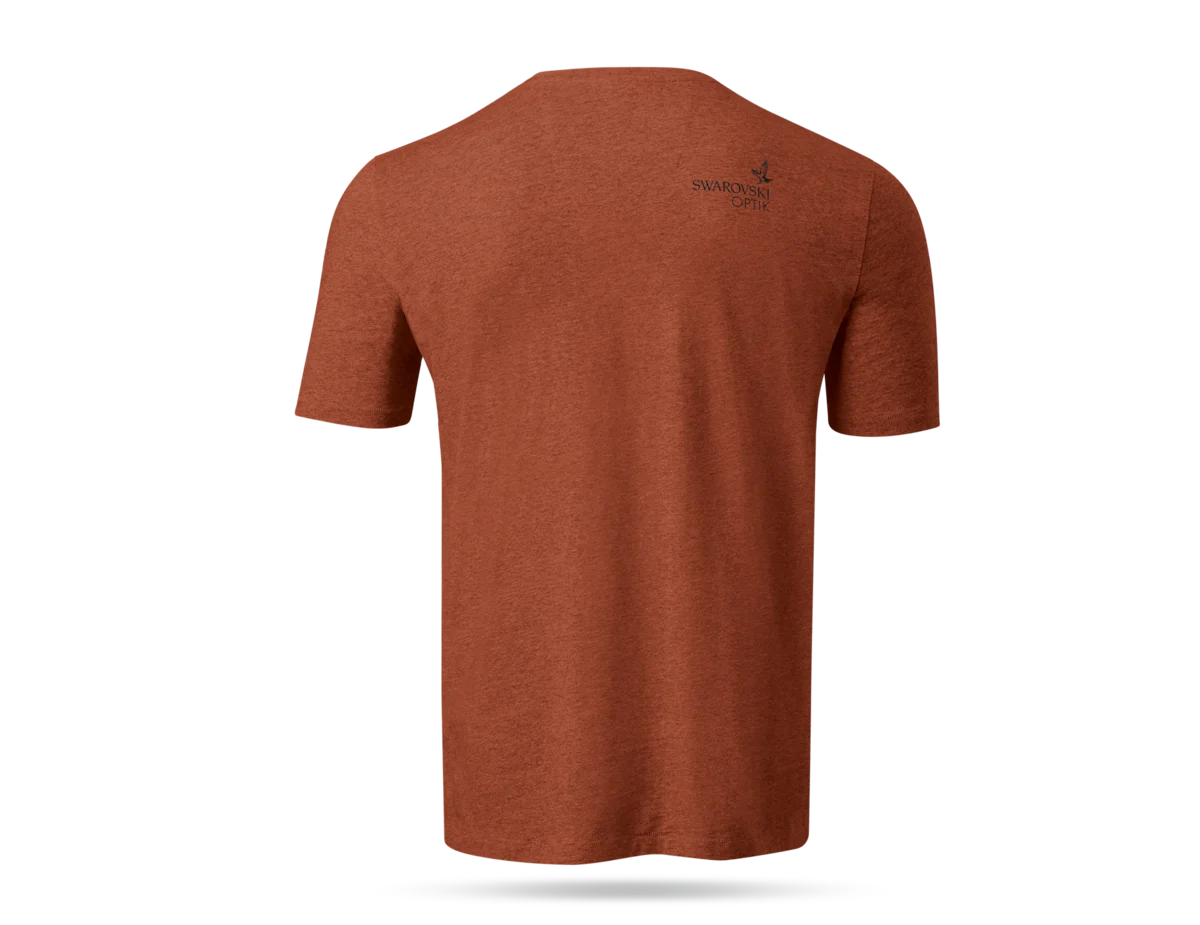Camiseta hombre con montaña Swarovski Optik