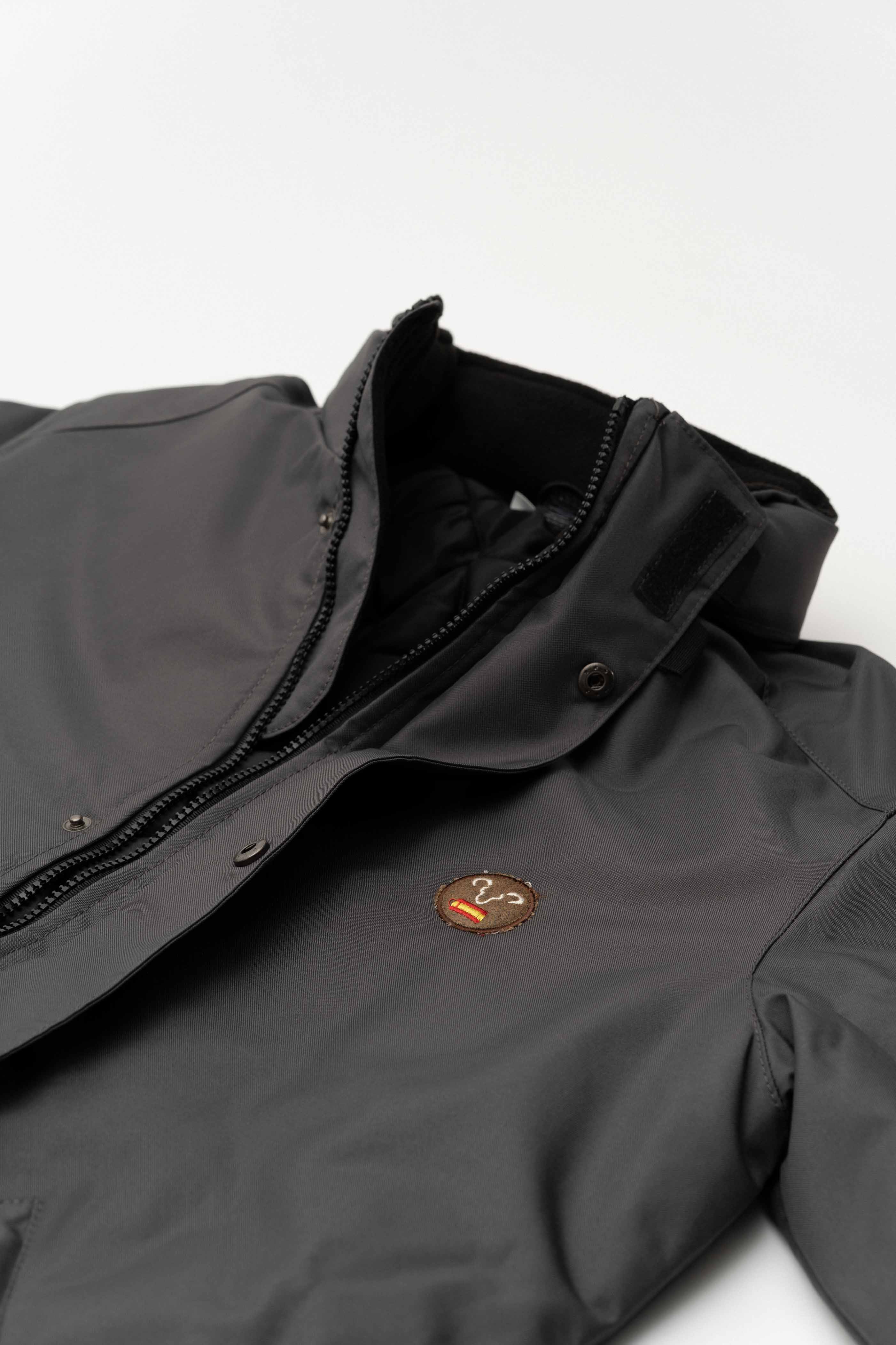 Charcoal Gray Winter Jacket - MouflonBrand