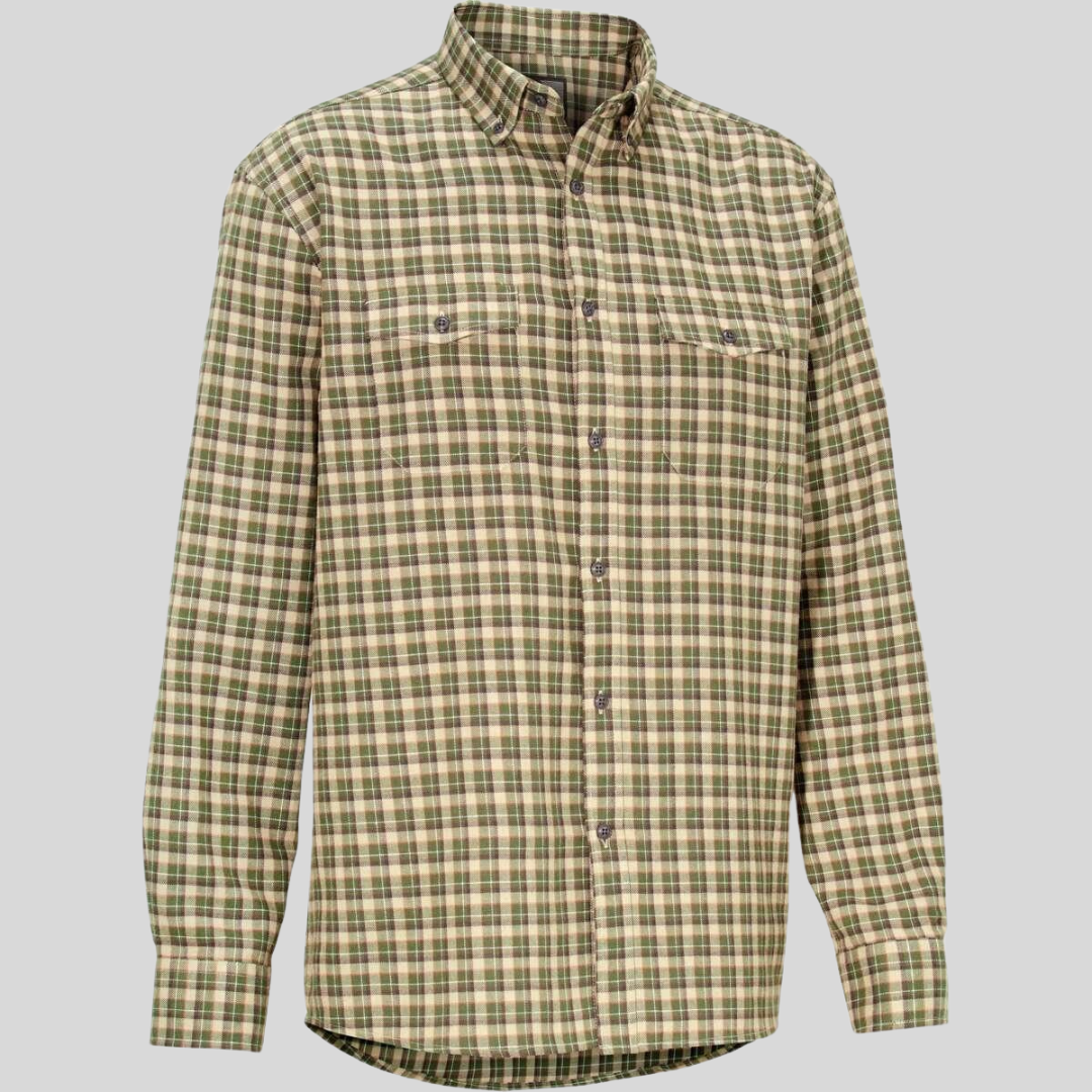 Camisa Patric Classic M Swedteam: Estilo clásico y comodidad en algodón de franela