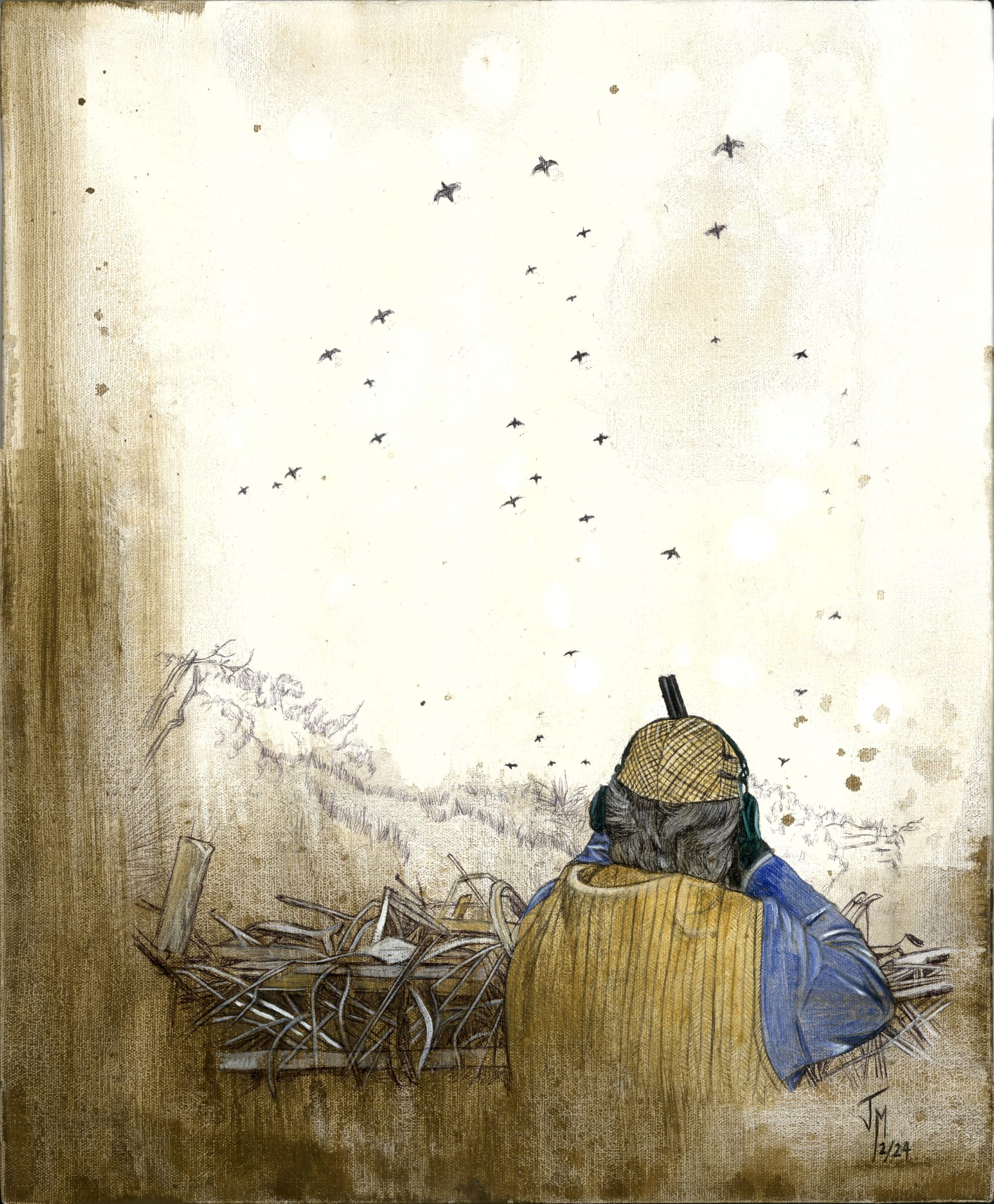 Ojeo de perdices ( Reproducción )