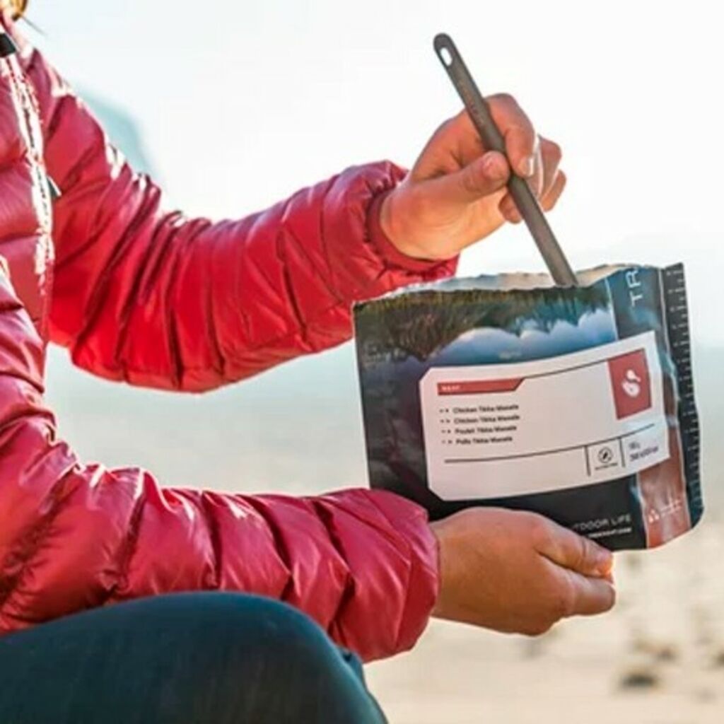 Cuchara larga de titanio Optimus