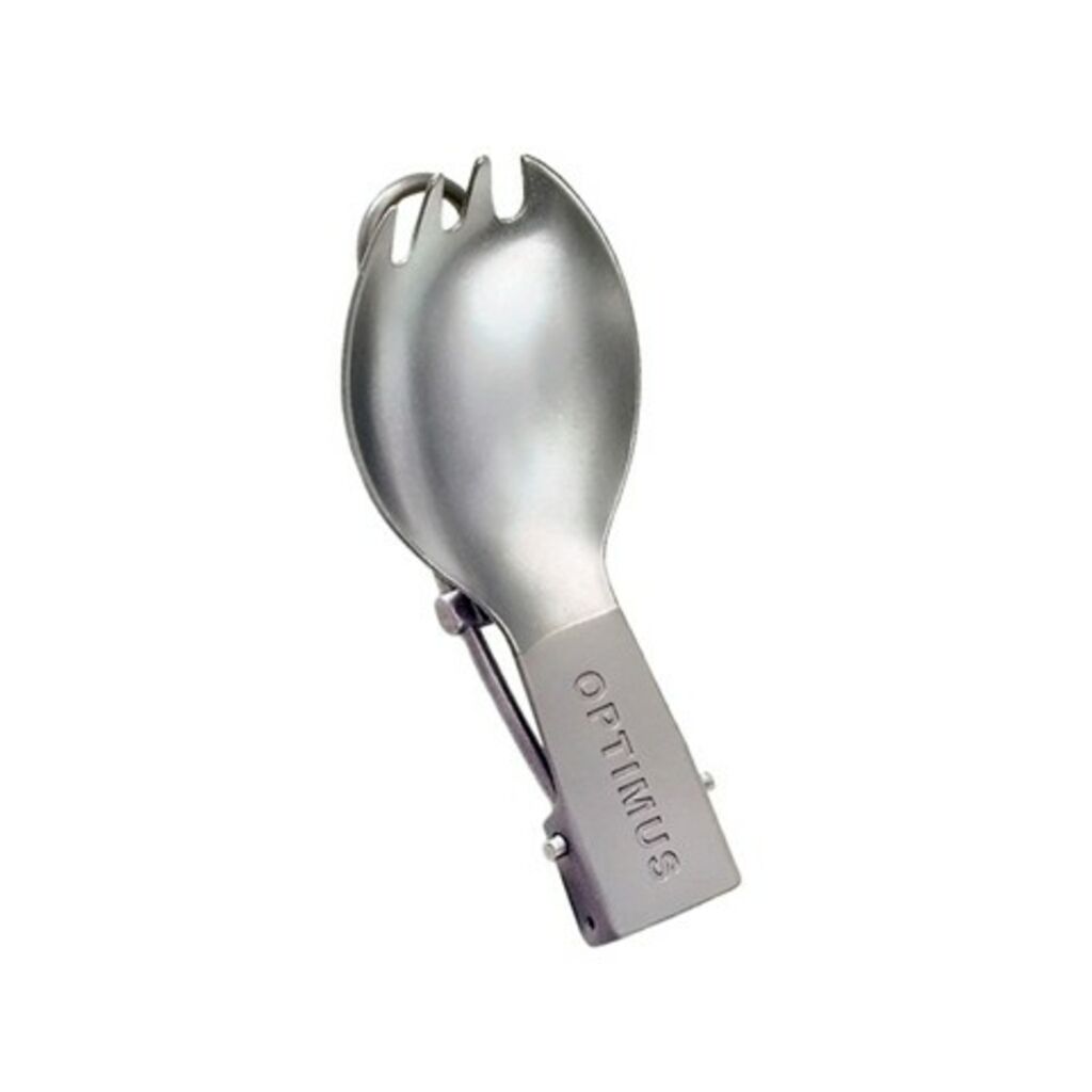 Spork de titanio Optimus plegable