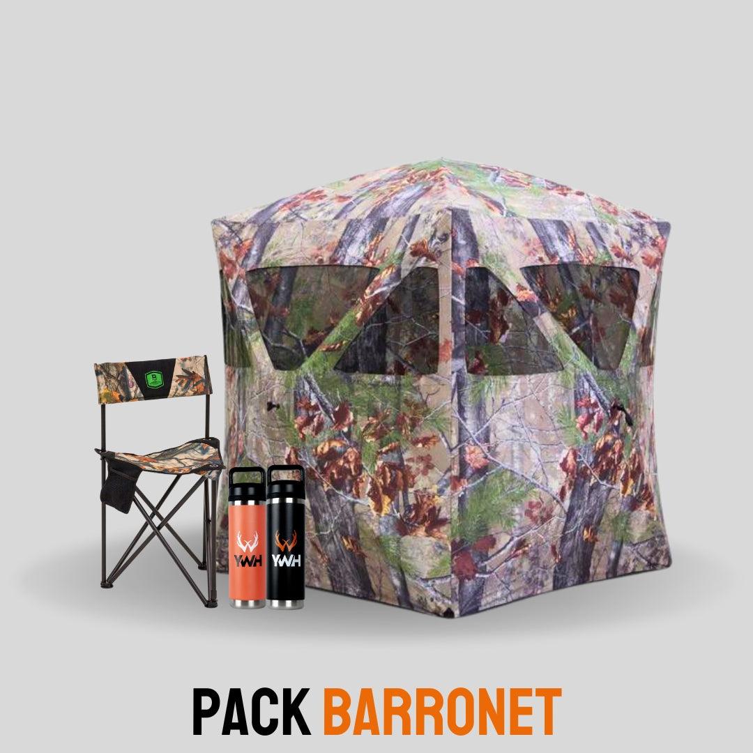 Pack Barronet: Silla + Blin + Termo HeatPro YWH - Young Wild Hunters