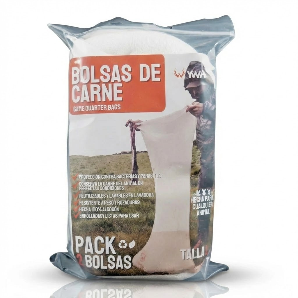 Bolsas para transporte de Carne Young Wild Hunters | Reutilizables y antibacterias