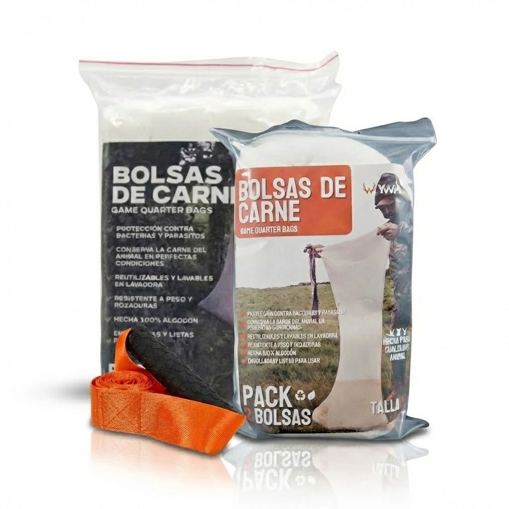Bolsas para transporte de Carne Young Wild Hunters | Reutilizables y antibacterias