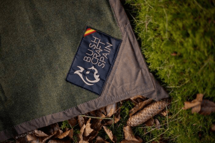 Paño de Lana y Hule Marrón/Verde - Young Wild Hunters