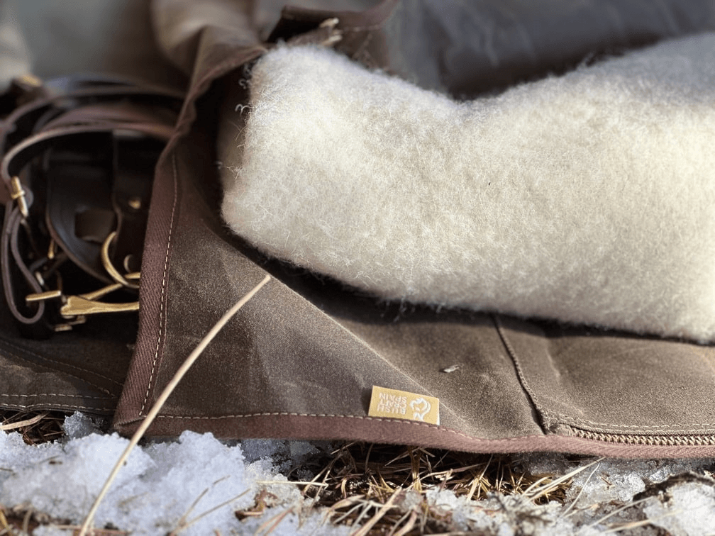 Petate de vaquero de piel encerada - Young Wild Hunters