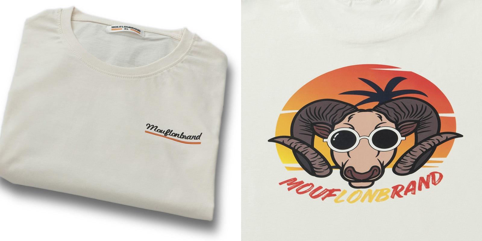 Beach T-shirt - MouflonBrand