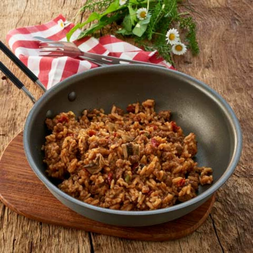 Beef Stroganoff with Trek'n Eat Rice