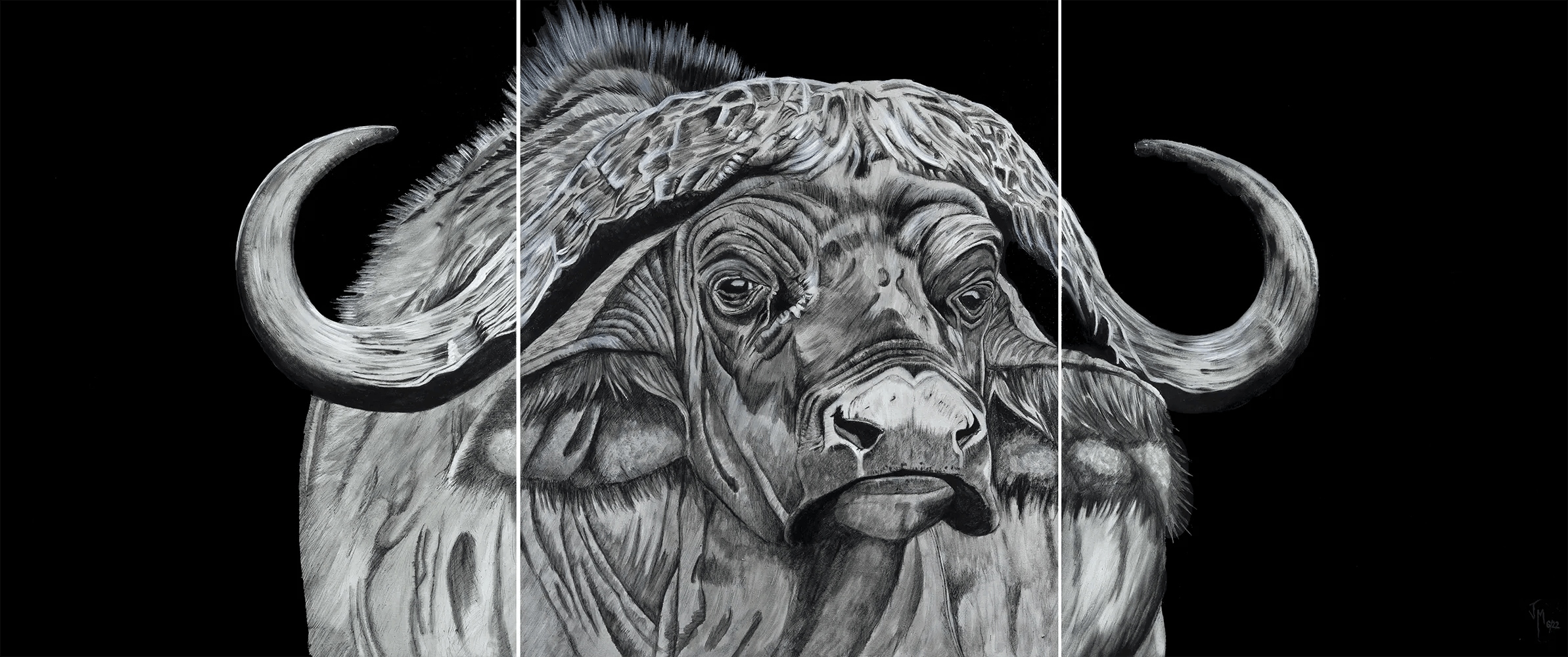 Cuadro de caza "El Gran Guerrero"