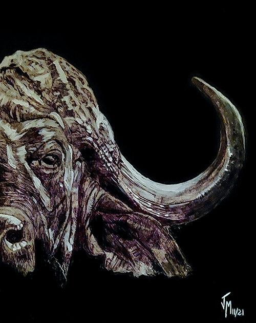 Cuadro de caza "Un revoco de Aire"