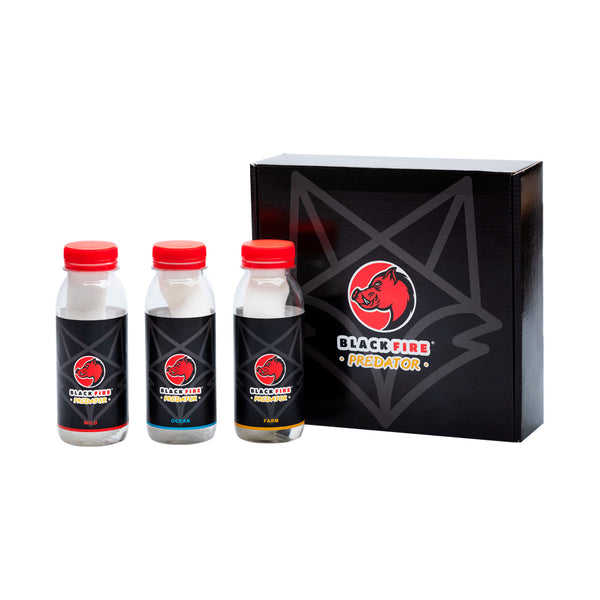 Black Fire Predator Pack 3 botellas