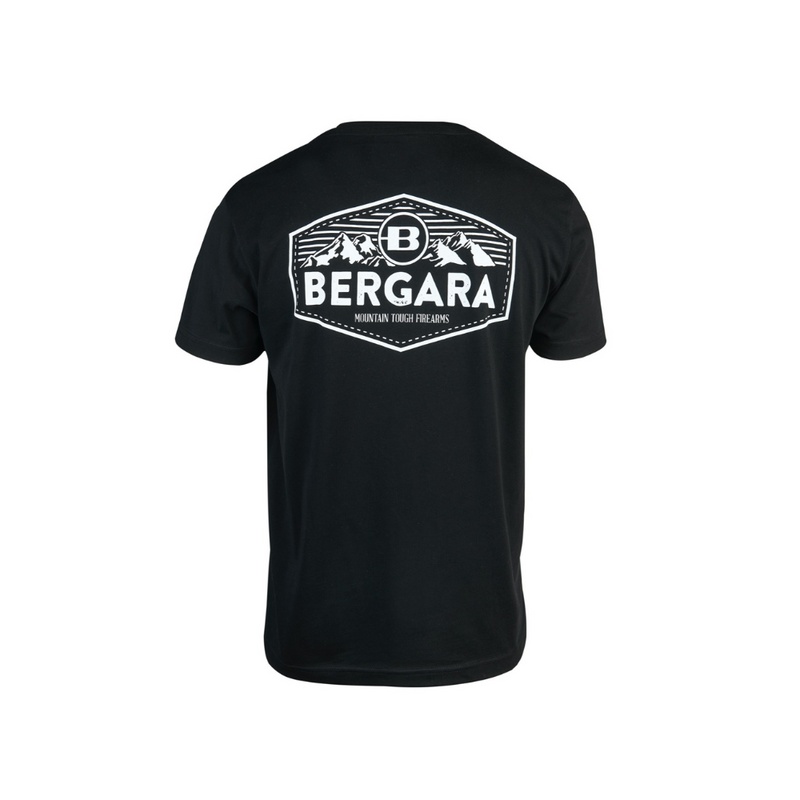 Camiseta Rimfire Bergara Negra Parte Posterior Cpn Logo Bergara