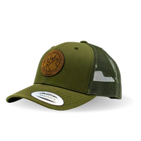 YWH leather patch cap