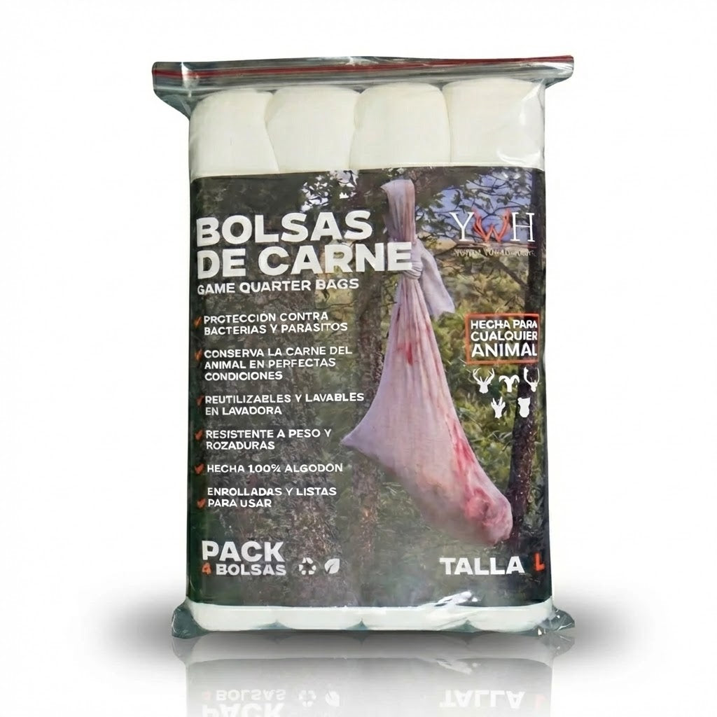 Bolsas para transporte de Carne Young Wild Hunters | Reutilizables y antibacterias