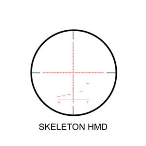 Visor Nikko Stirling Diamond Primer Plano Focal 6-24x50 de 30mm con retícula Skeleton HMD IR