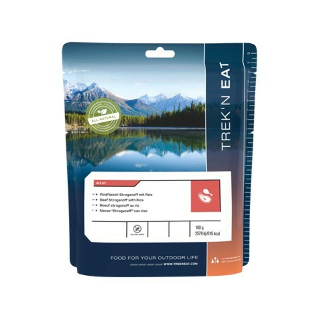 Beef Stroganoff with Trek'n Eat Rice