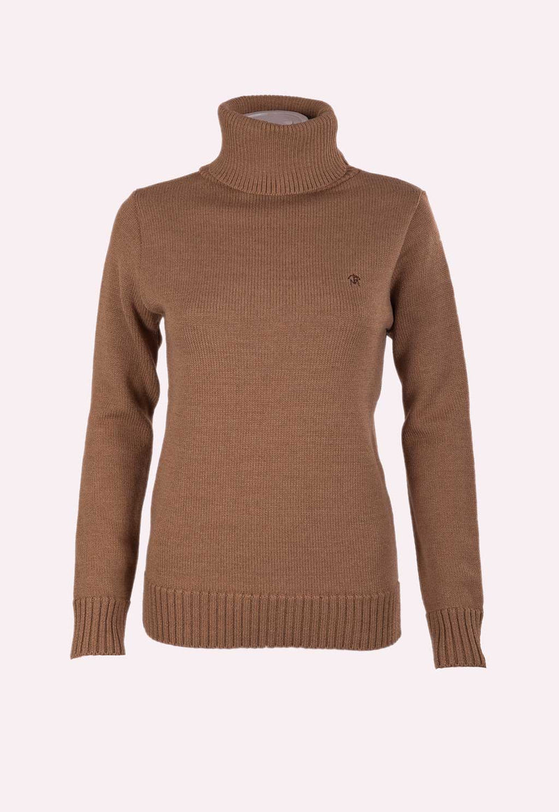 Women's Hunting Pullover Swan Camel
