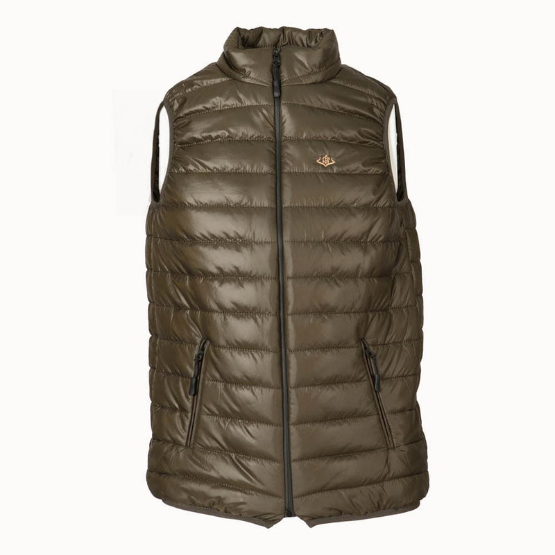 Men's Quilted Hunting Vest Man Green