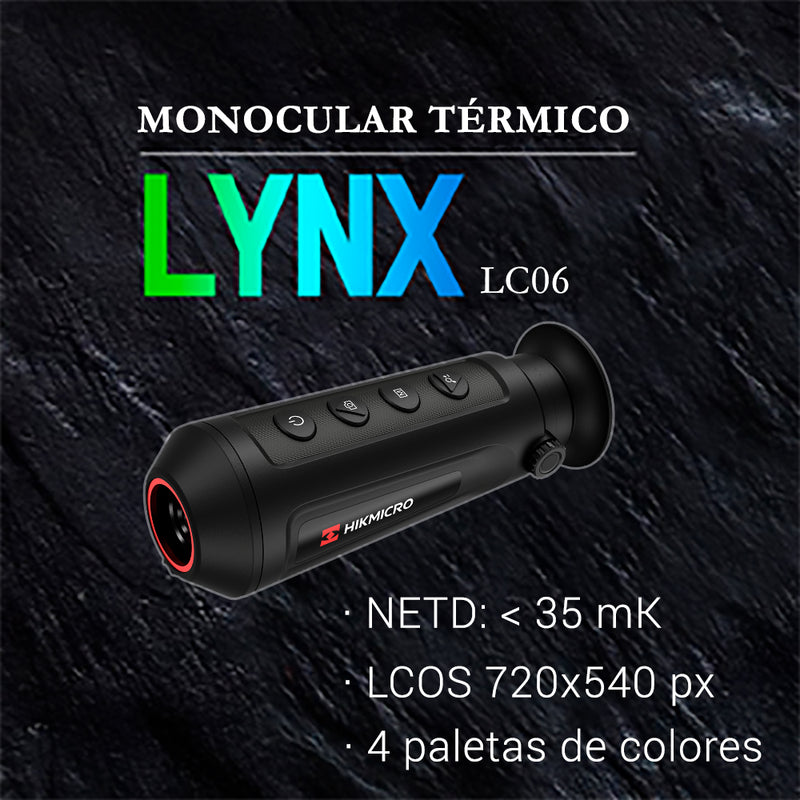 Monocular térmico HIKMICRO Lynx LC06