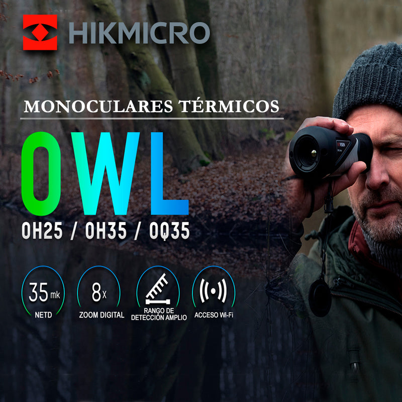 Monocular térmico HIKMICRO Owl OH25 Hikmicro