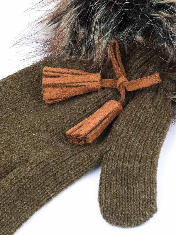 Wool Glove Tassels and Hair