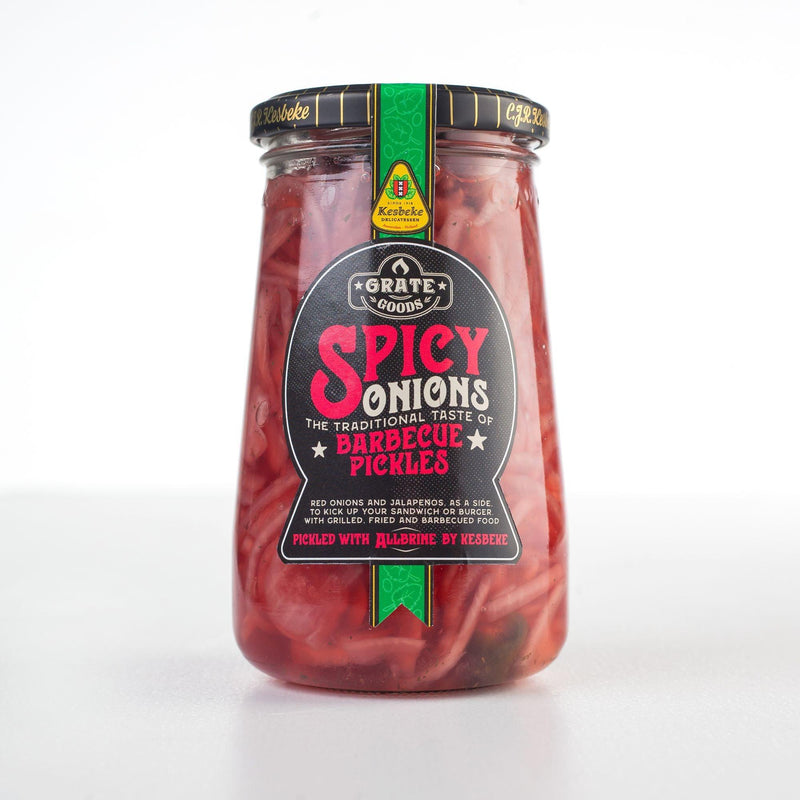 Spicy barbecue onion pickles 370gr Athena