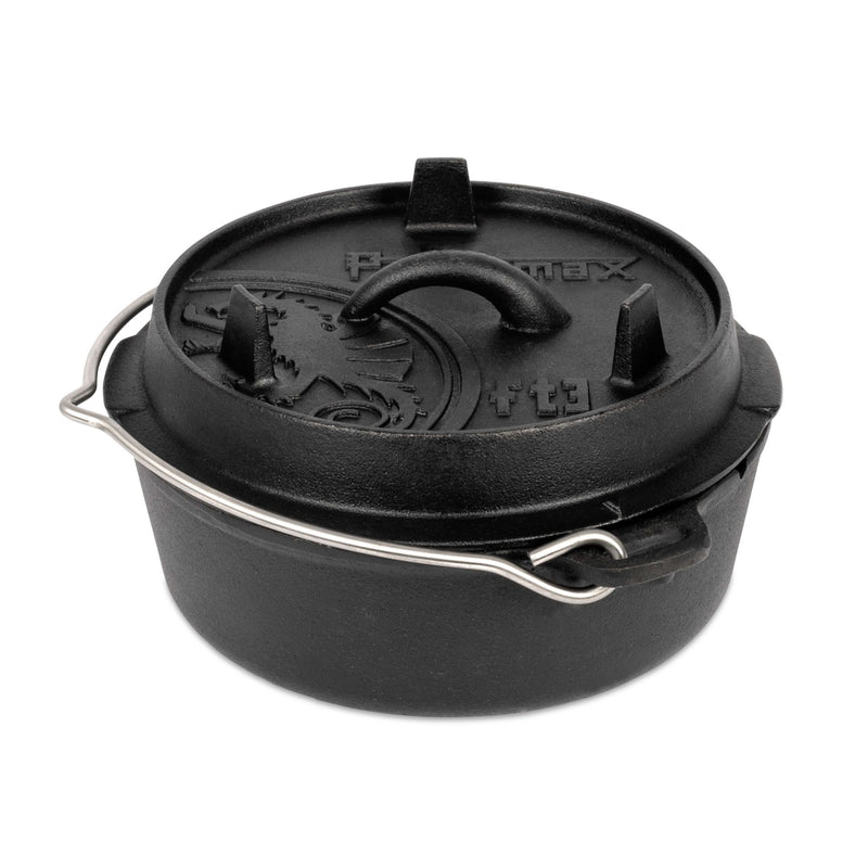 Dutch oven ft3 with flat base
